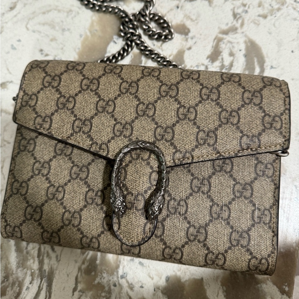 Gucci DIONYSUS SUPREME CHAIN WALLET